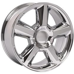 OE Wheels Chevy Tahoe Chrome Wheels 20x8.5