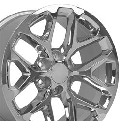 OE Wheels Snowflake Chrome Wheels 20x9