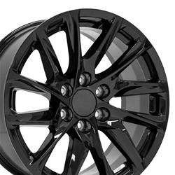 OE Wheels Cadillac Gloss Black Wheels 20x9