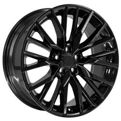 OE Wheels LX59 Gloss Black Wheels 20x8