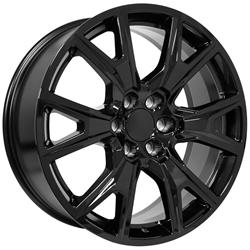 OE Wheels CV71 Gloss Black Wheels 22x9
