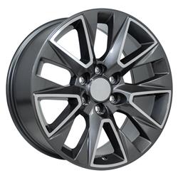 OE Wheels CV26 Gloss Gunmetal Machined Wheels 20x9