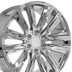 OE Wheels CA91 Chrome Wheels 22x9