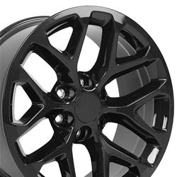 OE Wheels CV98B Gloss Black Wheels 20x9