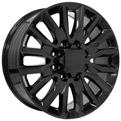 OE Wheels CV59 Gloss Black Wheels 22x8.5