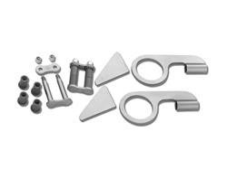 Pete and Jake's Hot Rod Parts Leaf Spring Shackles and Hangers 4019A