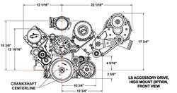 ProCharger Accessory Drive Systems 1LS400-PS