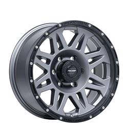 Pro Comp 05 Series Torq Graphite Wheels with Black Simulated Beadlocks 17x8