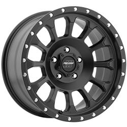 Pro Comp Xtreme Alloys Series 5034 Rockwell Satin Black Wheels 17x8.5