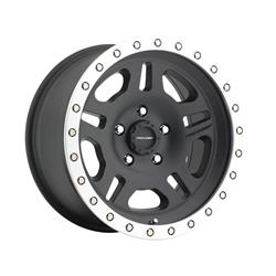 Pro Comp Xtreme Alloys Series 5129 Satin Black Wheels with Machined Lip 16x8