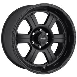Pro Comp Xtreme Alloys Series 7089 Cast-Blast Black Wheels 16x8