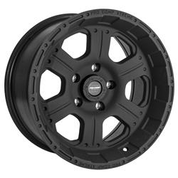 Pro Comp Xtreme Alloys Series 7089 Cast-Blast Black Wheels 17x9