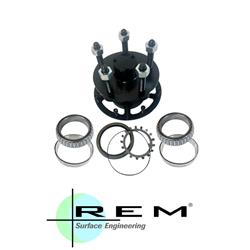 PEM Racing Brake Hub Assemblies REM-GNHUB 5 ON 5 KIT SS