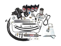 PSC Jeep JK Big Bore XD Steering Cylinder Assist Kits for 2012-2018 WRANGLER, 2018 WRANGLER JK - SK688R36JP1-6.75W-1.625
