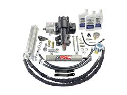 PSC Jeep JL/JT Cylinder Assist EHPS Steering Kits for 2021-2023 GLADIATOR, 2020-2023 WRANGLER - SK691RBK2-8.0W-1.25
