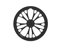 Philadelphia Racing Products Junior Dragster Billet Front Wheels 13x1.5