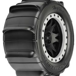 Pro-Line Sling Shot Pro-Loc Mounted Wheels and Paddle Tires