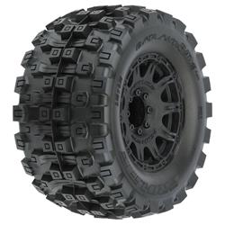 Pro-Line Badlands MX38 HP Belted Mounted Wheels and Tires