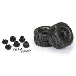 Pro-Line Trencher HP Belted Mounted Wheels and Tires PRO1016810