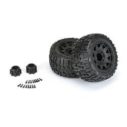 Pro-Line Trencher LP Mounted Wheels and Tires
