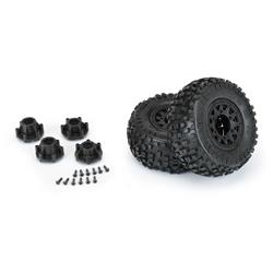 Pro-Line Badlands 2.2 in./3.0 in. Mounted Wheels and Tires