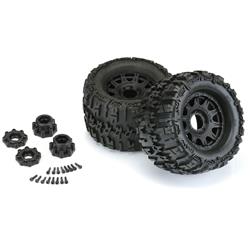 Pro-Line Trencher X F/R 3.8 in. Mounted Wheels and Tires PRO118410