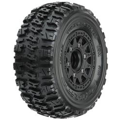 Pro-Line Trencher X SC 2.2 in./3.0 in. Mounted Wheels and Tires