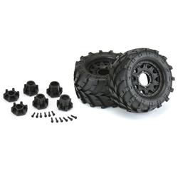 Pro-Line Pre-Mounted Masher Tire/Raid Wheel Combos PRO119210
