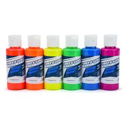 Pro-Line Fluorescent Color RC Body Paint Sets