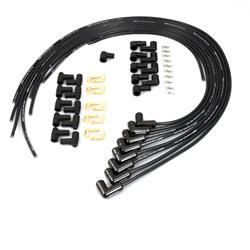 Pertronix 706190 Flame-Thrower Black Universal 90 Degree 6 Cylinder Spark  Plug Wire