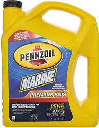 Pennzoil Marine Premium Plus Outboard 2-Cycle Engine Oil PENZ2C25