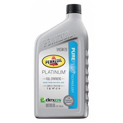 5w20 Pennzoil Platinum Motor Oil with PurePlus Technology 550022686