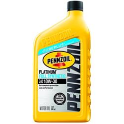 10w30 Pennzoil Platinum Motor Oil with PurePlus Technology PENZ1030S
