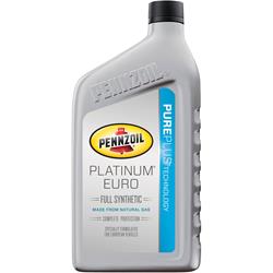 5w30 Pennzoil Platinum Euro Motor Oil with PurePlus Technology 550023013