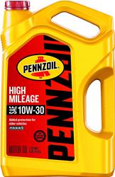 10w30 Pennzoil High Mileage Vehicle Motor Oil PENZ1030HM5QU