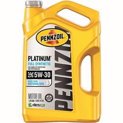 5w30 Pennzoil Platinum Motor Oil with PurePlus Technology PENZ530S5QU
