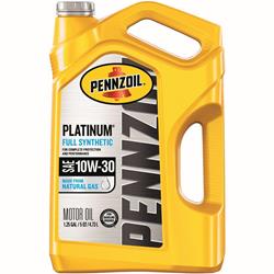 10w30 Pennzoil Platinum Motor Oil with PurePlus Technology PENZ1030S5QU