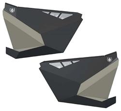 Pro Armor Traditional Half Doors for 2022 RZR TURBO R SPORT, RZR TURBO R ULTIMATE - P2217D003MB