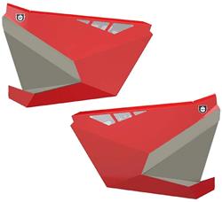 Pro Armor Traditional Half Doors for 2022 RZR TURBO R SPORT, RZR TURBO R ULTIMATE - P2217D003RD