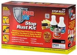 POR-15 Stop Rust Kit 4 oz. Gloss Black 40909