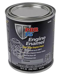 POR15 Black Engine Enamel Paint (473ml)
