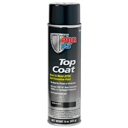 POR-15 Top Coat Paint 15 Oz. Gloss Black 45818