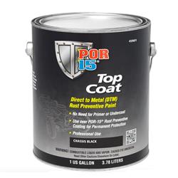 POR-15 Rust Preventative Coating 45006 (1 can) Gloss Black for sale online