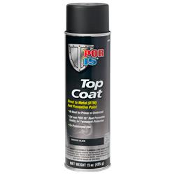 POR-15 Top Coat Paint 15 Oz. Flat Black 45918