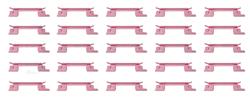 Precision Replacement Parts - Body Molding Fasteners for 1994-1997 ACCORD - 2102 064/25
