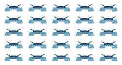 Precision Replacement Parts Windshield Molding Clip Kits for 2003-2007 ACCORD - 2102 074/25