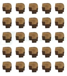 Precision Replacement Parts - Body Molding Fasteners for 1982-1989 STANZA - 2105 009/25
