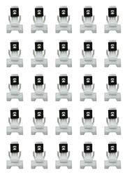 Precision Replacement Parts Windshield Molding Clip Kits for 1984-1989 4RUNNER, 1984-1988 PICKUP - 2206 025/25