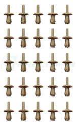 Precision Replacement Parts - Interior Trim Panel Fasteners for 1970-1972 240Z, 1974-1975 260Z, 1975-1978 280Z - 6105 002/25 TAN