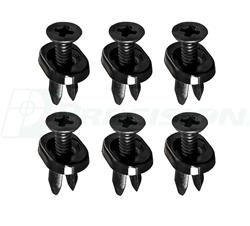 Precision Replacement Parts - Weatherstrip Seal Fasteners for 2006-2012 FUSION, 2006-2011 MILAN, 2010-2012 MKZ - CFK-1622-06